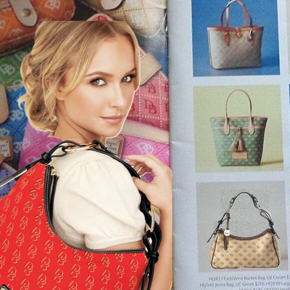 NEW, Vintage D&B Signature Quilted Logo Harness Shoulder Bag - Picture 15 of 16